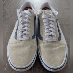 Men's Vans Cream and Blue